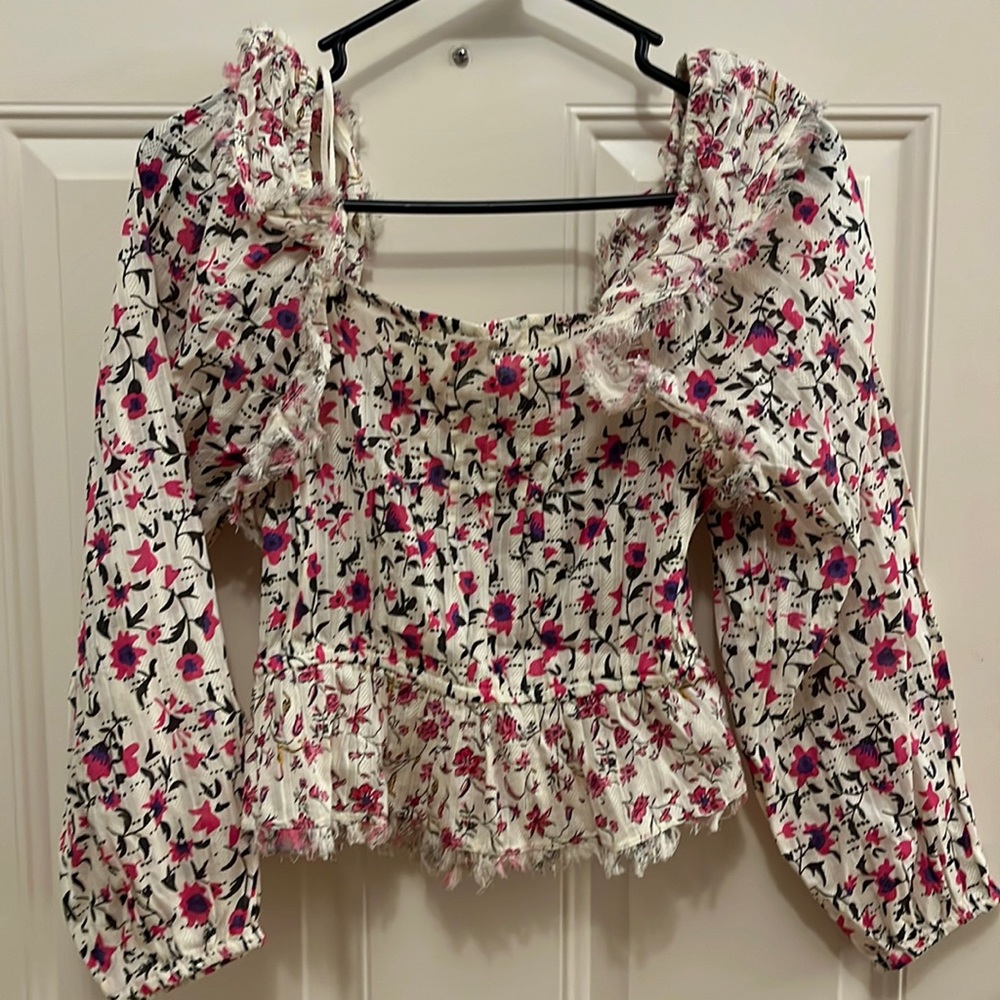 Long sleeve blouse